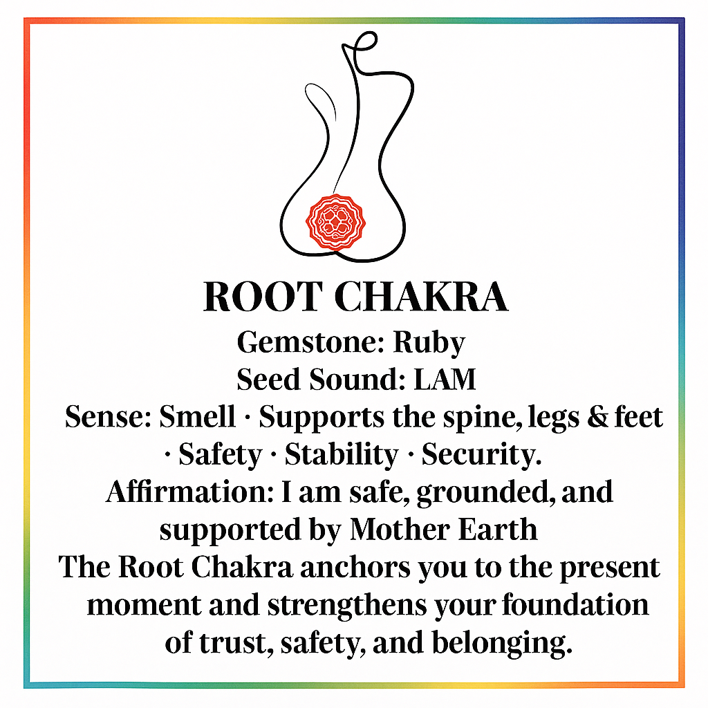 Root Chakra Bracelet – Ruby