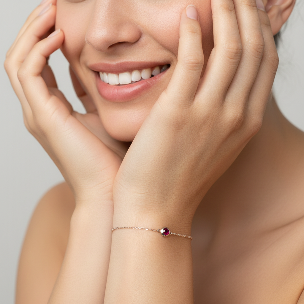 Root Chakra Bracelet – Ruby