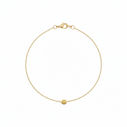 Solar Plexus Chakra Bracelet – Yellow Sapphire