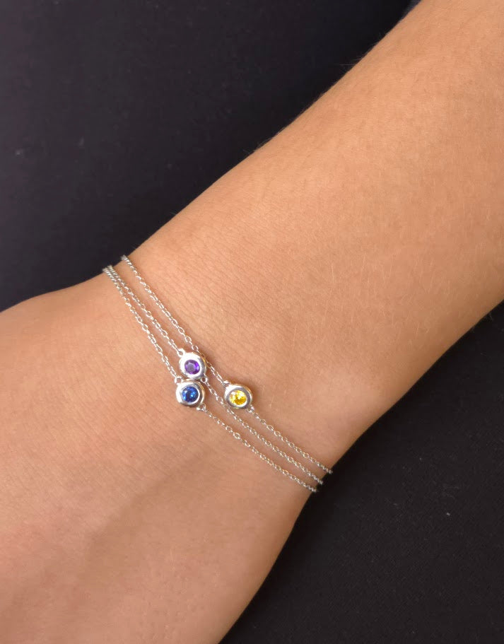 Solar Plexus Chakra Bracelet – Yellow Sapphire