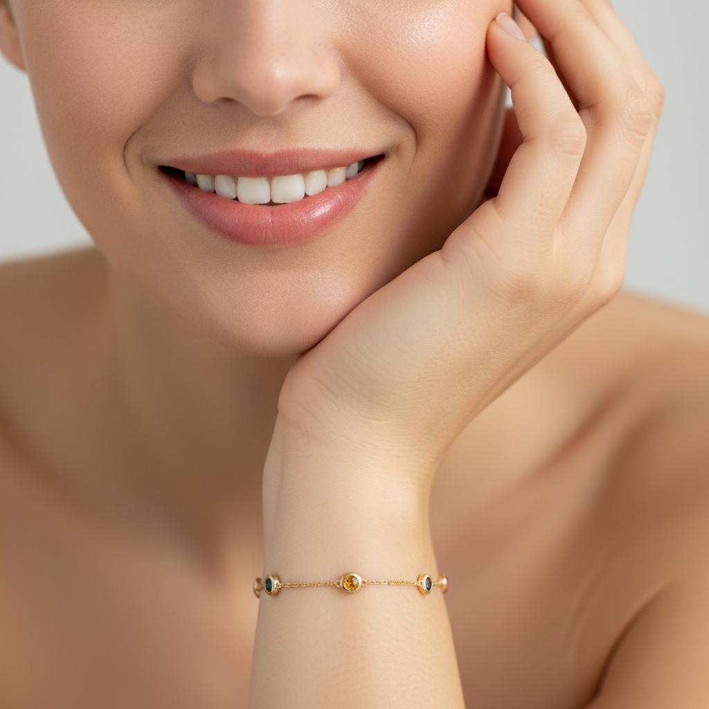 Complete Chakra Alignment Bracelet - 7 Gemstones