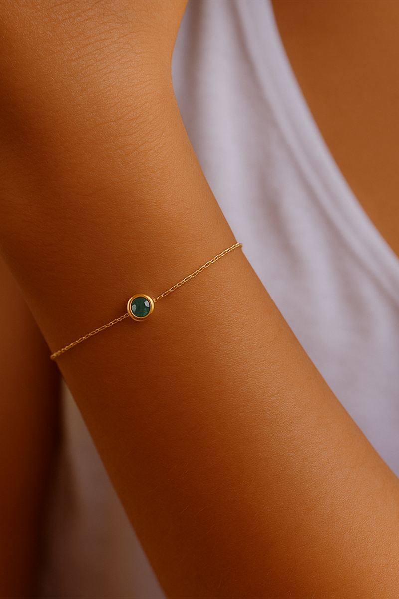 Heart Chakra Bracelet – Emerald