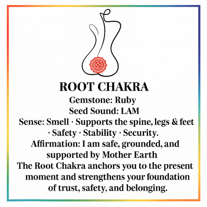 Root Chakra Bracelet – Ruby