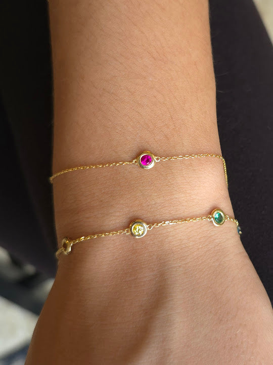 Root Chakra Bracelet – Ruby