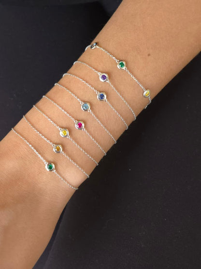 Third Eye Chakra Bracelet – Blue Sapphire