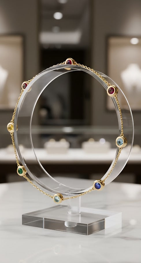 Complete Chakra Alignment Bracelet - 7 Gemstones