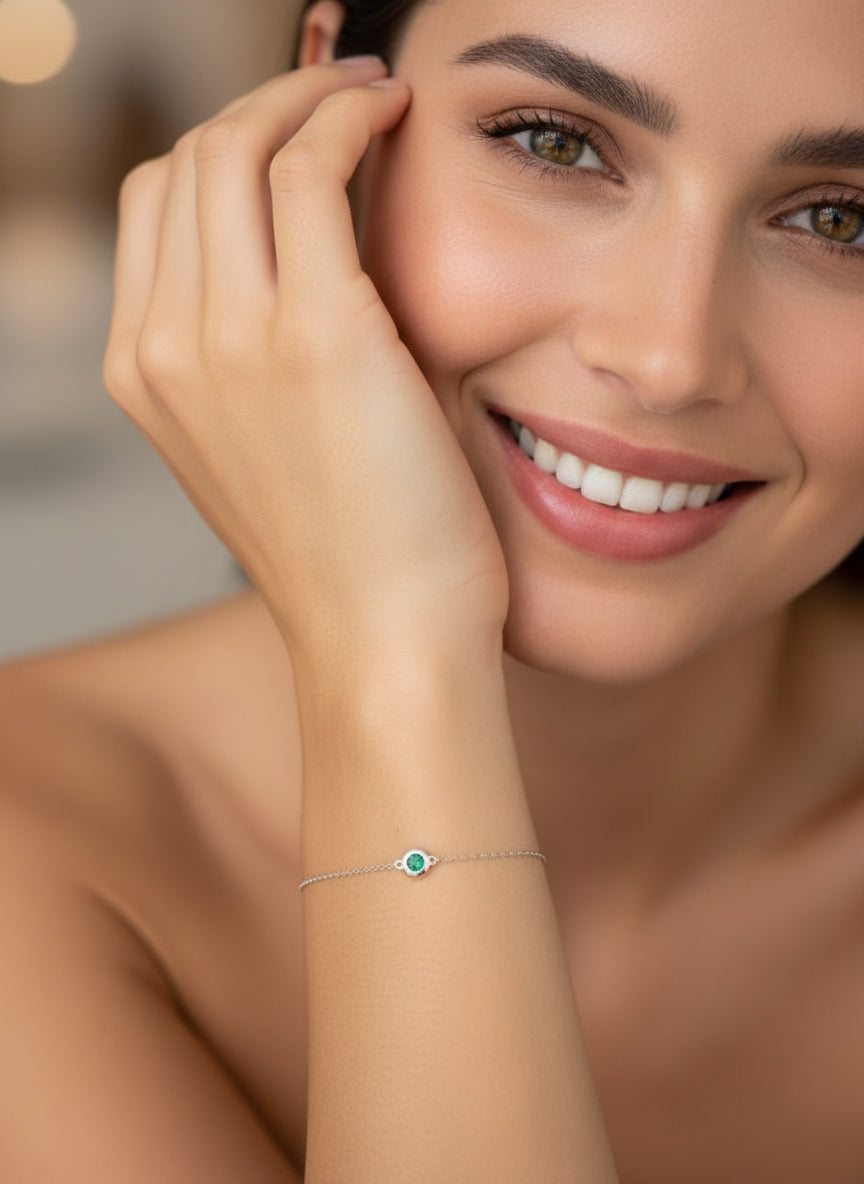 Heart Chakra Bracelet – Emerald