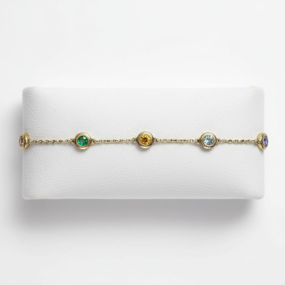 Complete Chakra Alignment Bracelet - 7 Gemstones