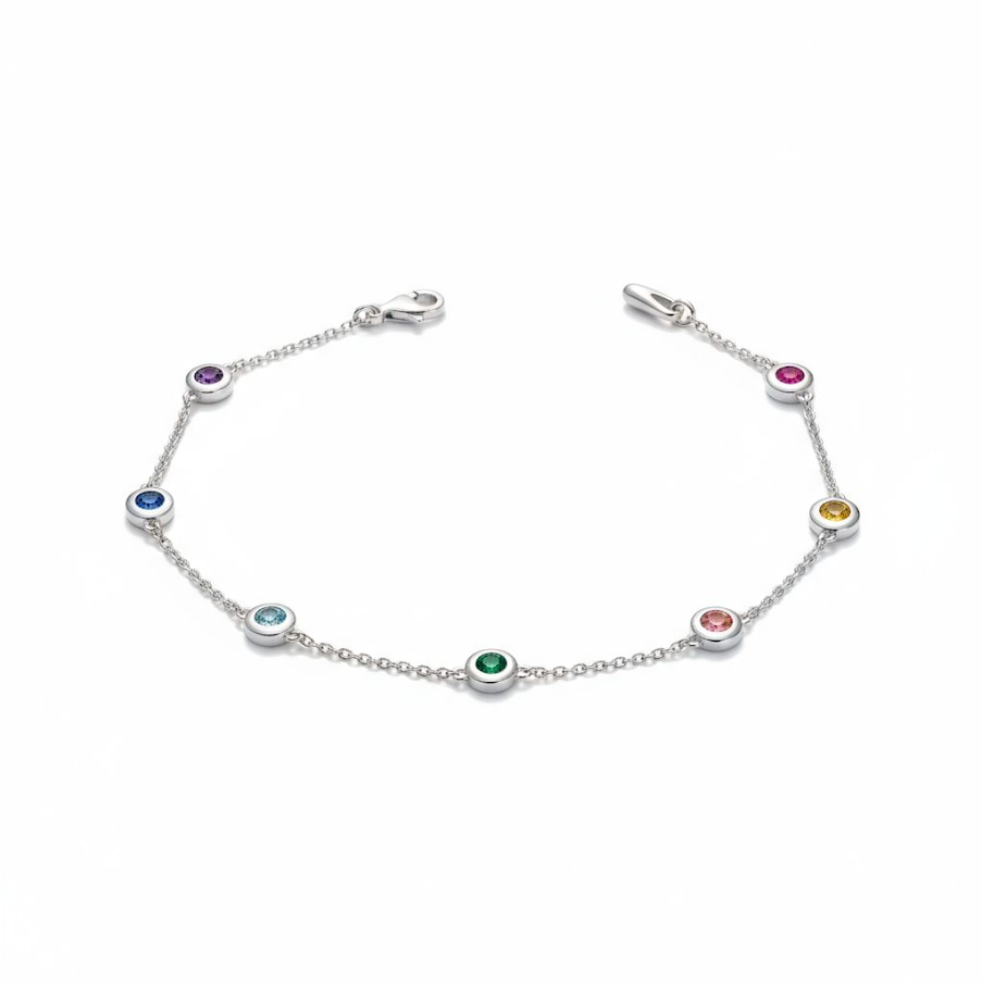Complete Chakra Alignment Bracelet - 7 Gemstones