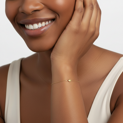 Solar Plexus Chakra Bracelet – Yellow Sapphire